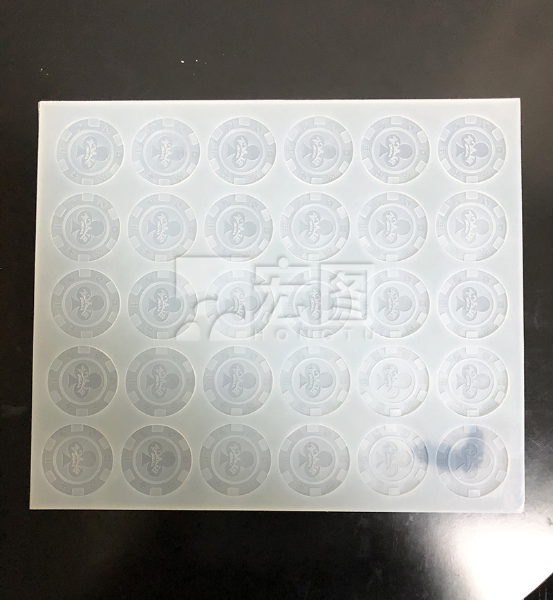 半透明食品級(jí)餅干硅膠模具 半透明食品級(jí)餅干硅膠模具