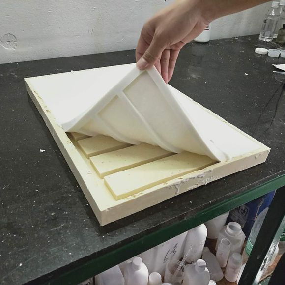 文化石模具硅膠收縮怎么解決？