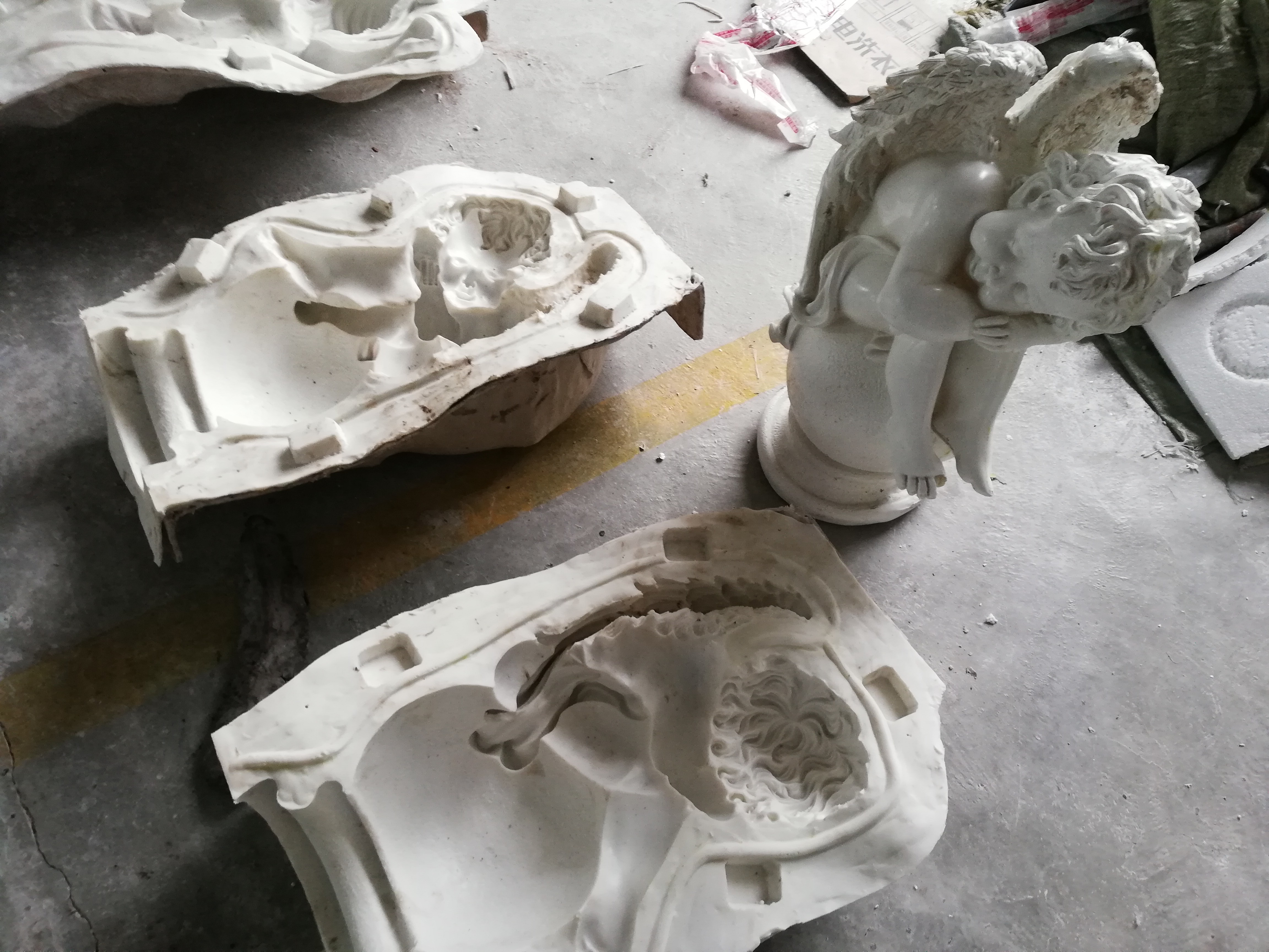 縮合型模具硅膠怎么開分片模 ？